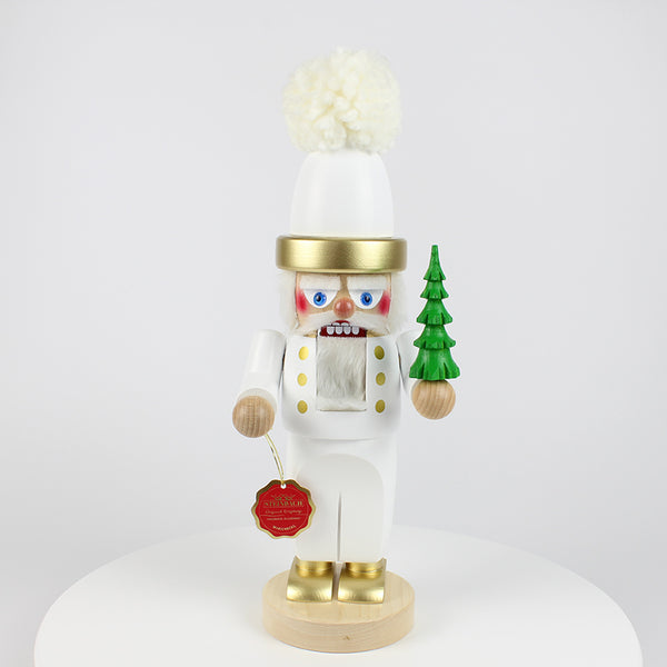 Chubby White Santa | Steinbach Nutcracker – Official Steinbach