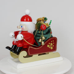 Santa on his sled