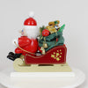 Santa on his sled