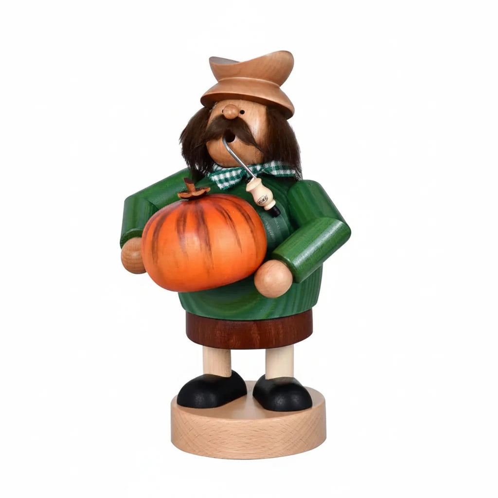 Autumn Man With Pumpkin