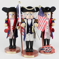 Founding Father & Freedom Fighters – 250th Anniversary Nutcracker Trio