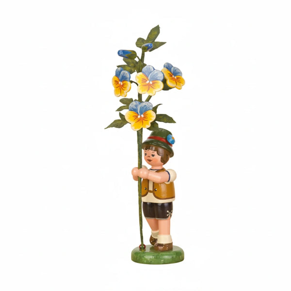 Flower Child Boy with Pansy – Official Steinbach Nutcracker® Shop