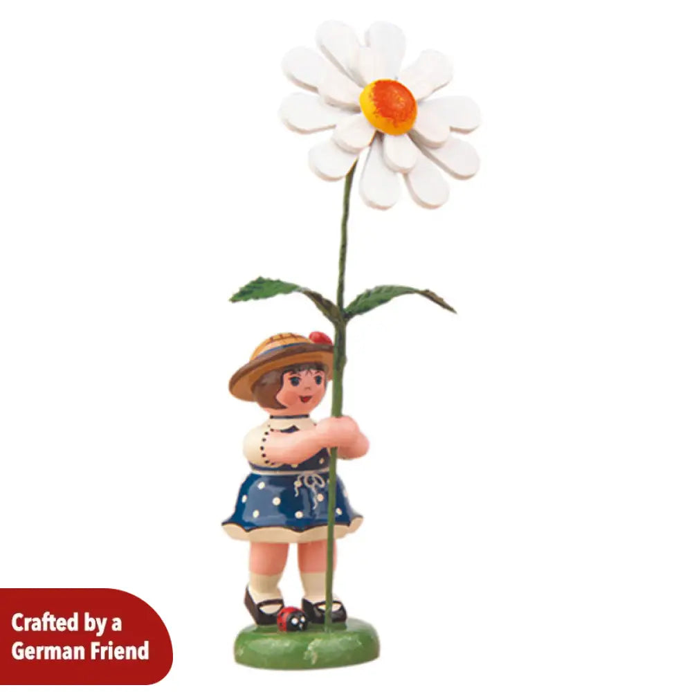 Flower Child Girl with marguerite