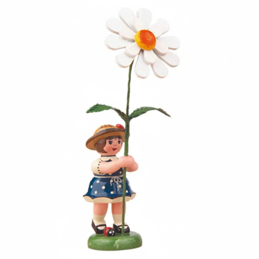 Flower Child Girl with marguerite