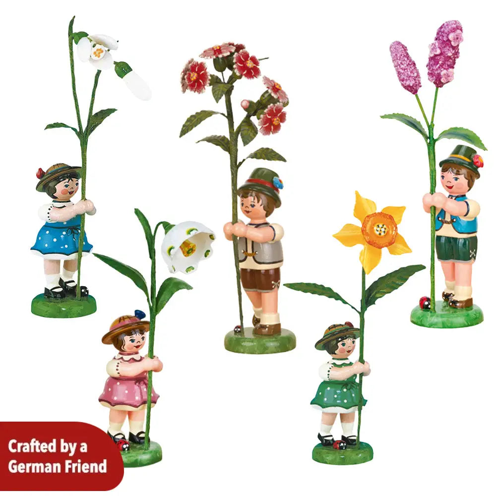 Flower Children Bundle First Blossoms of Spring (Set of 5)