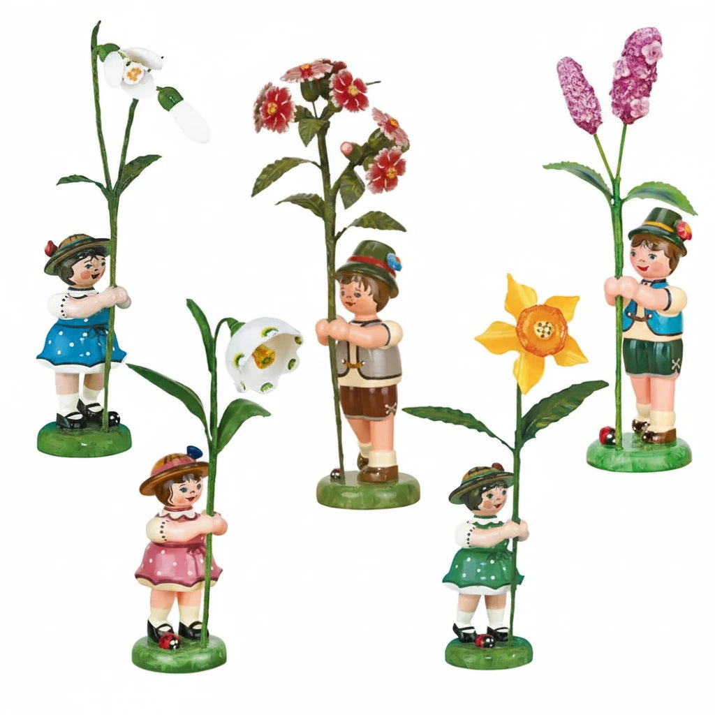 Flower Children Bundle First Blossoms of Spring (Set of 5)