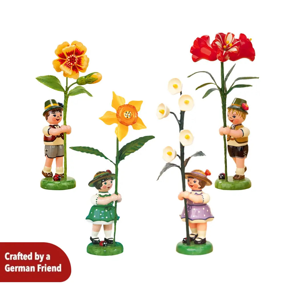 Flower Children Bundle Flower Round Dance (Set of 4)