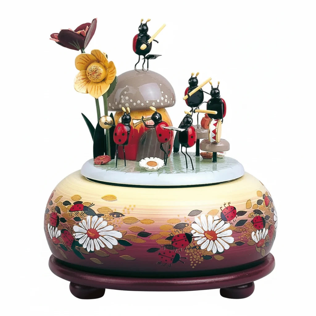 Ladybug Band Music Box