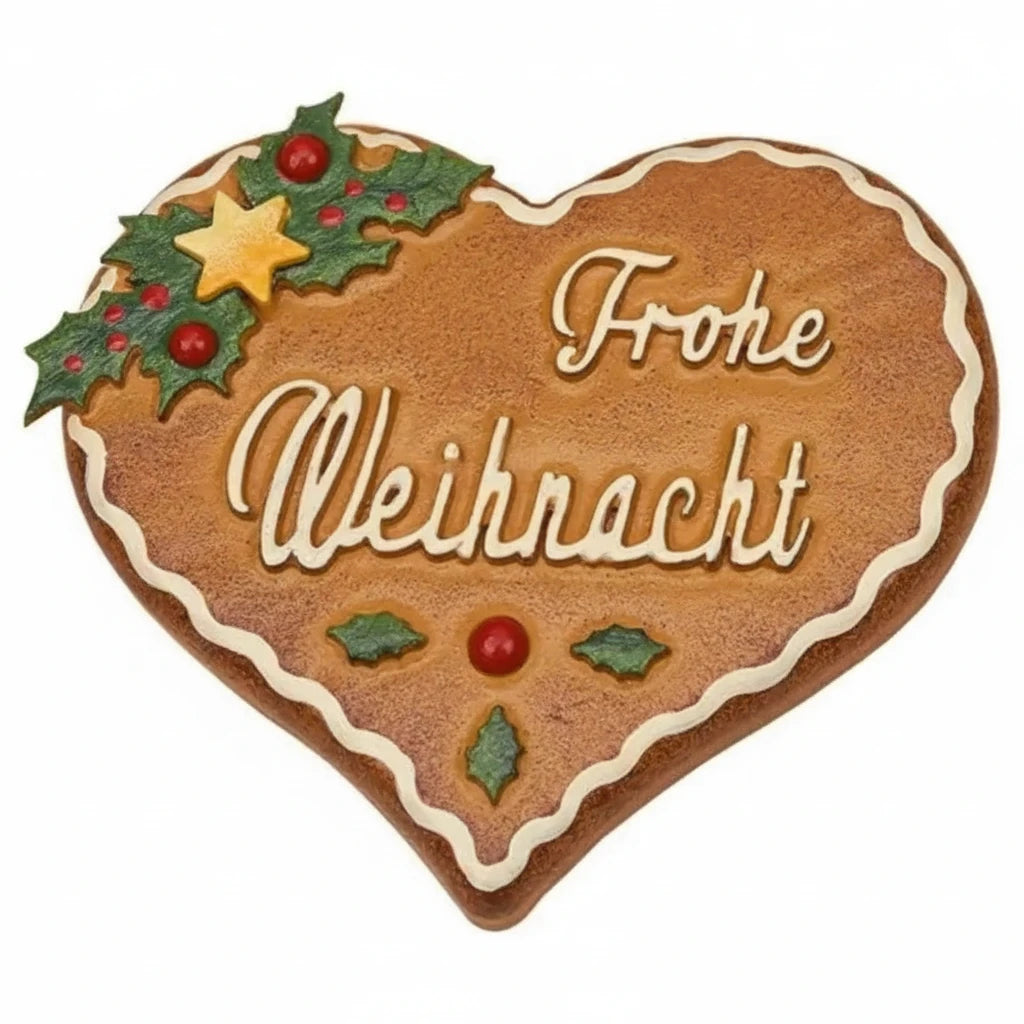 Magnetic Pin ’Gingerbread Heart’