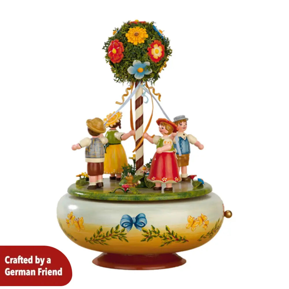 Maypole Dance Music Box