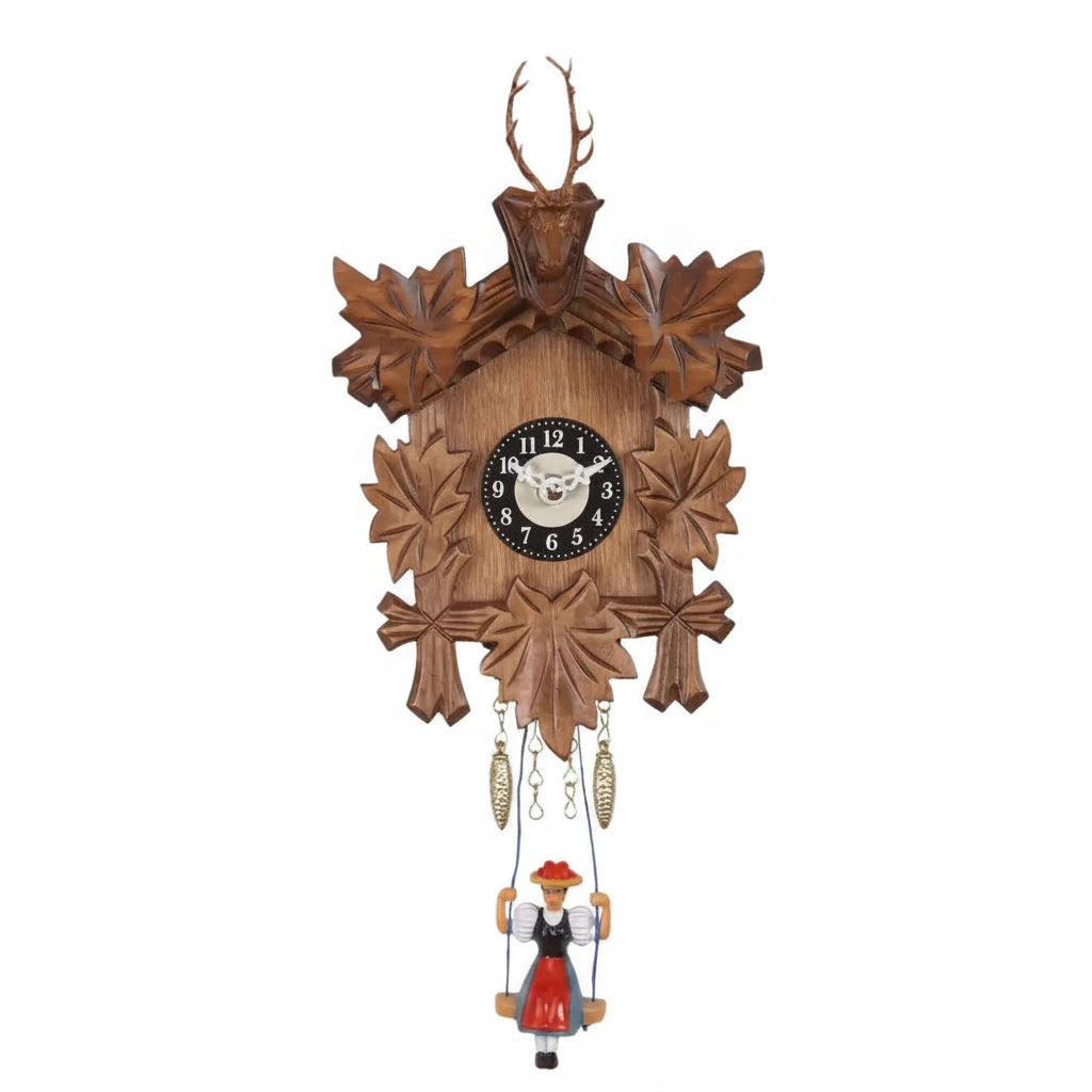 Miniature Quartz Rustic Pendulum Clock