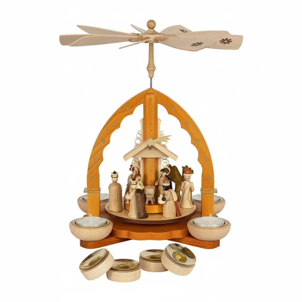 Natural Nativity Arch Pyramid