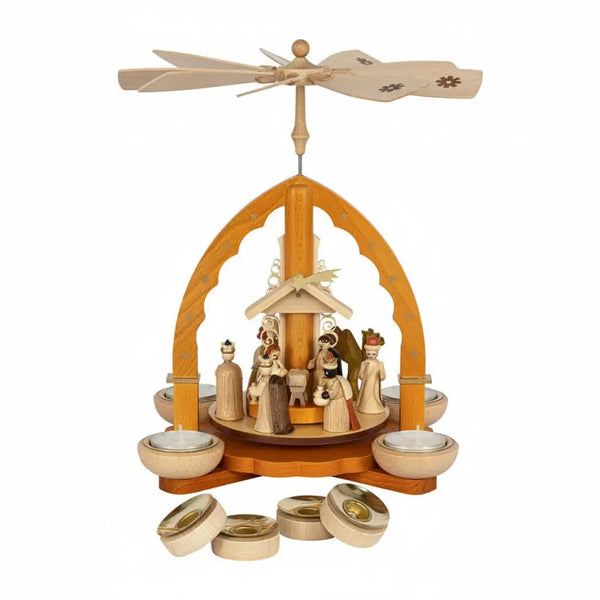 Natural Nativity Arch Pyramid – Official Steinbach Nutcracker® Shop