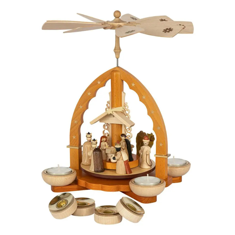 Natural Nativity Arch Pyramid