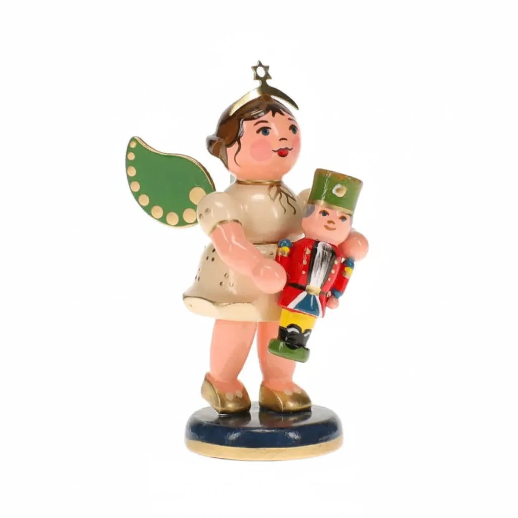 Ornament Angel With Nutcracker