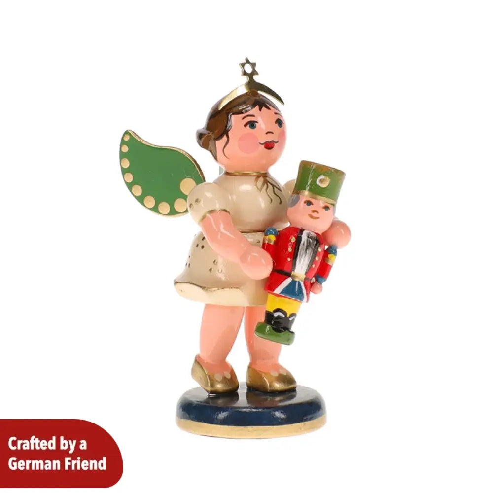 Ornament Angel With Nutcracker