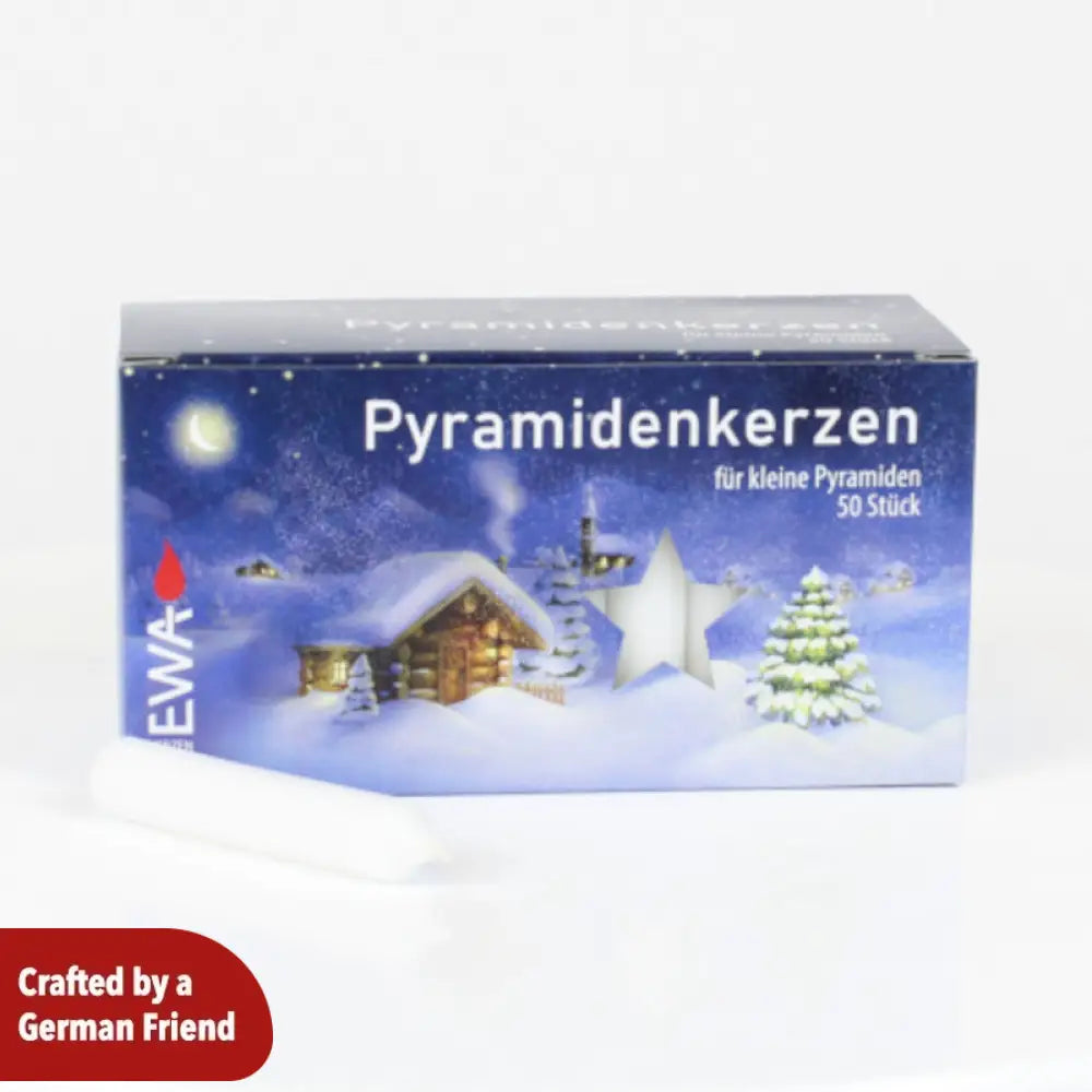 Pyramid Candle White