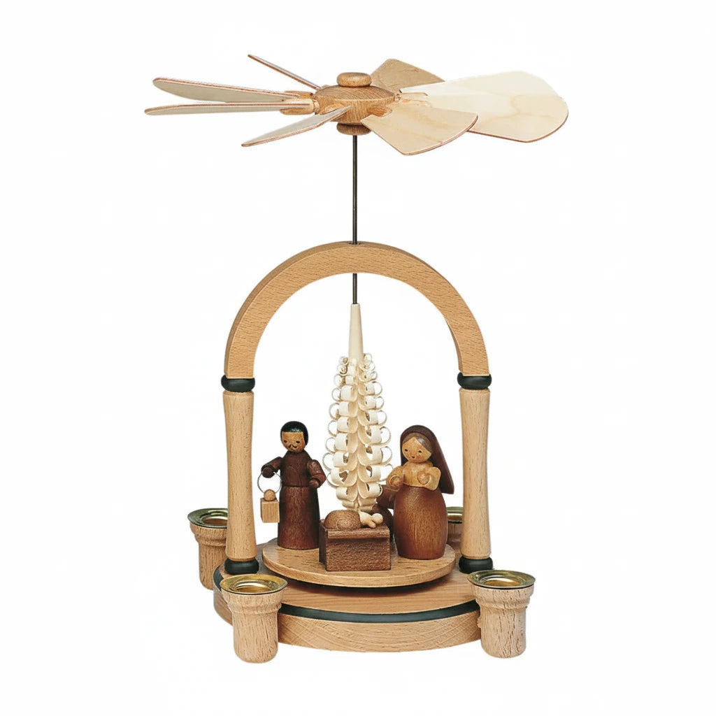 Pyramid Nativity Natural