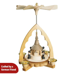 Pyramid - Seiffen Church with Carolers