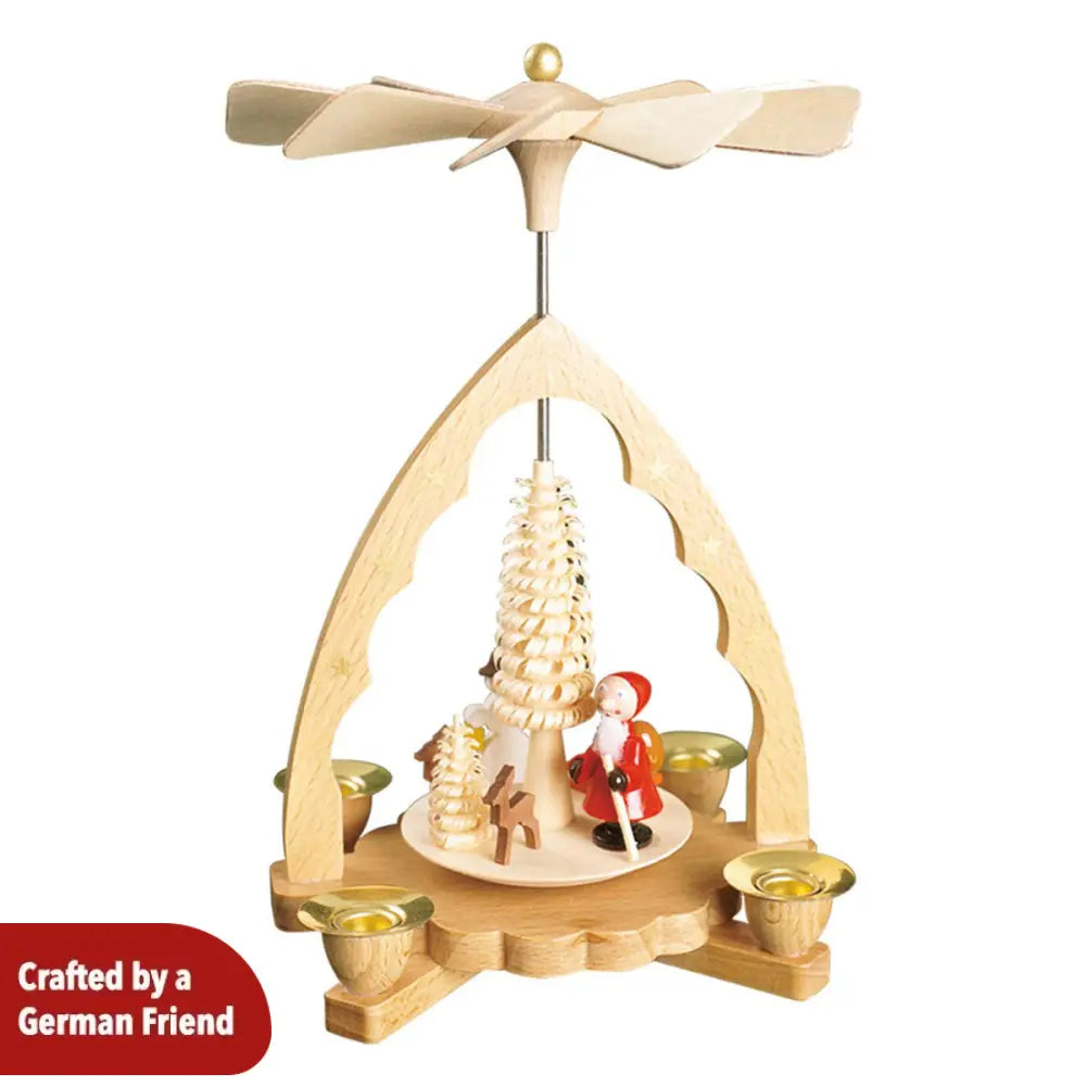 Pyramid - St. Nicholas with Spiral Tree