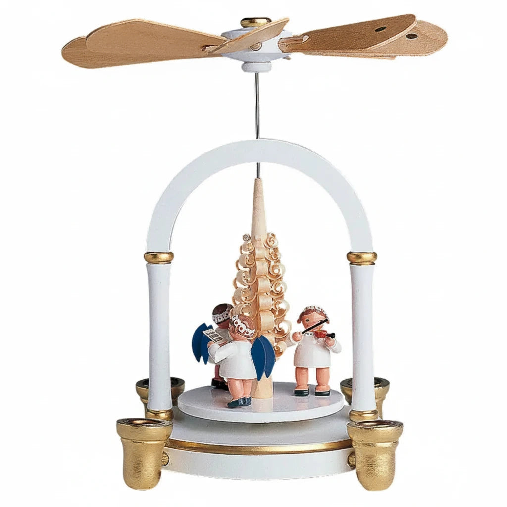 Pyramid With Angel Musicians