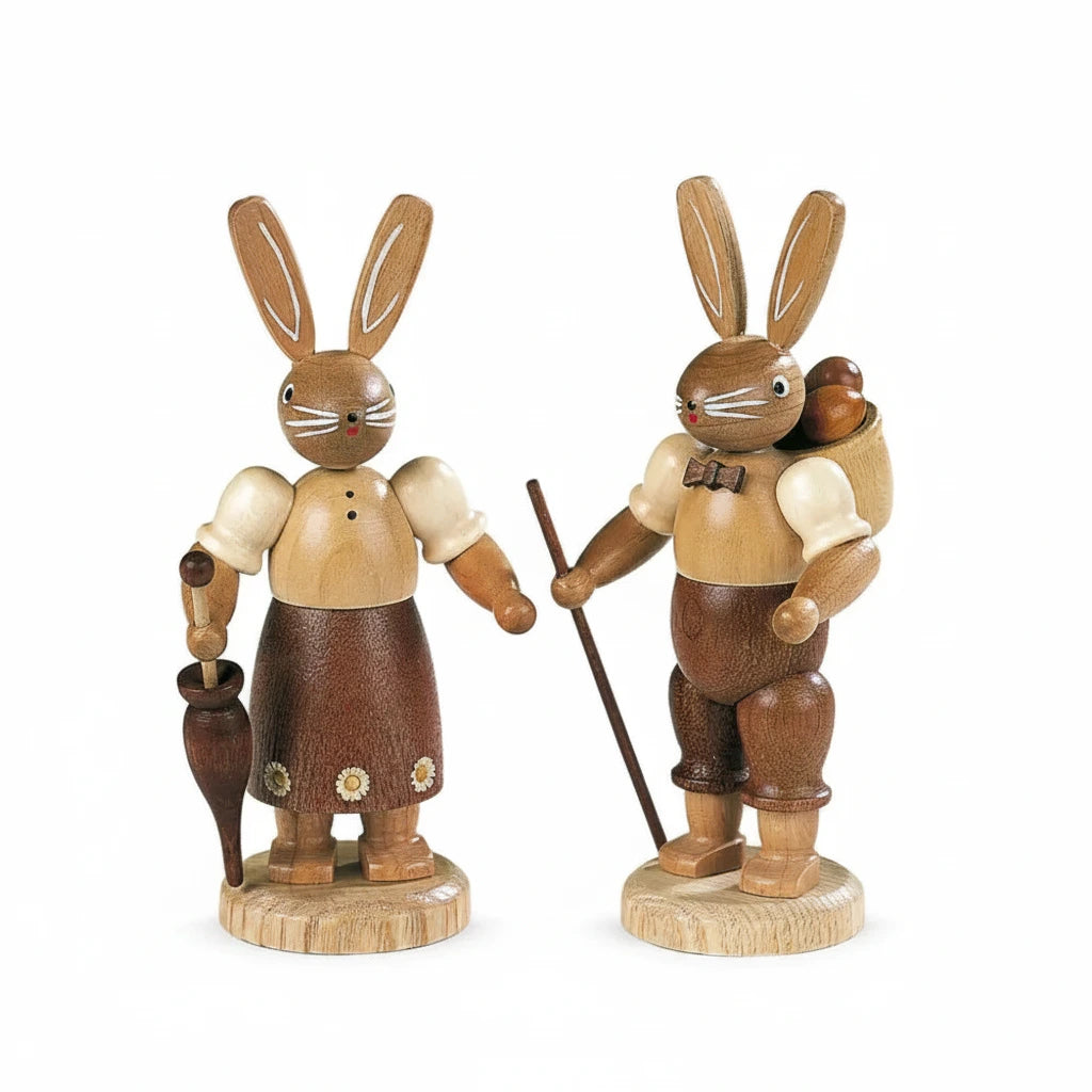 Rabbit Couple On A Walk
