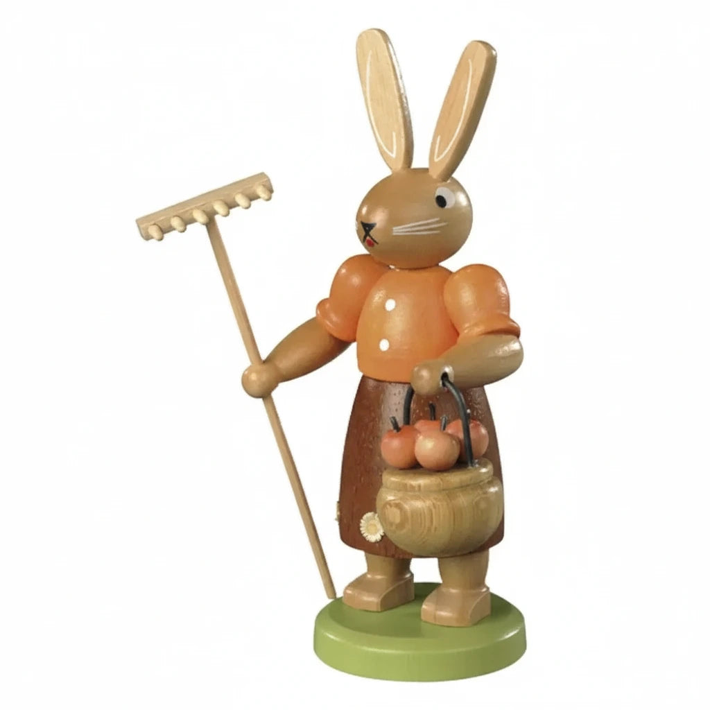 Rabbit Gardener Woman