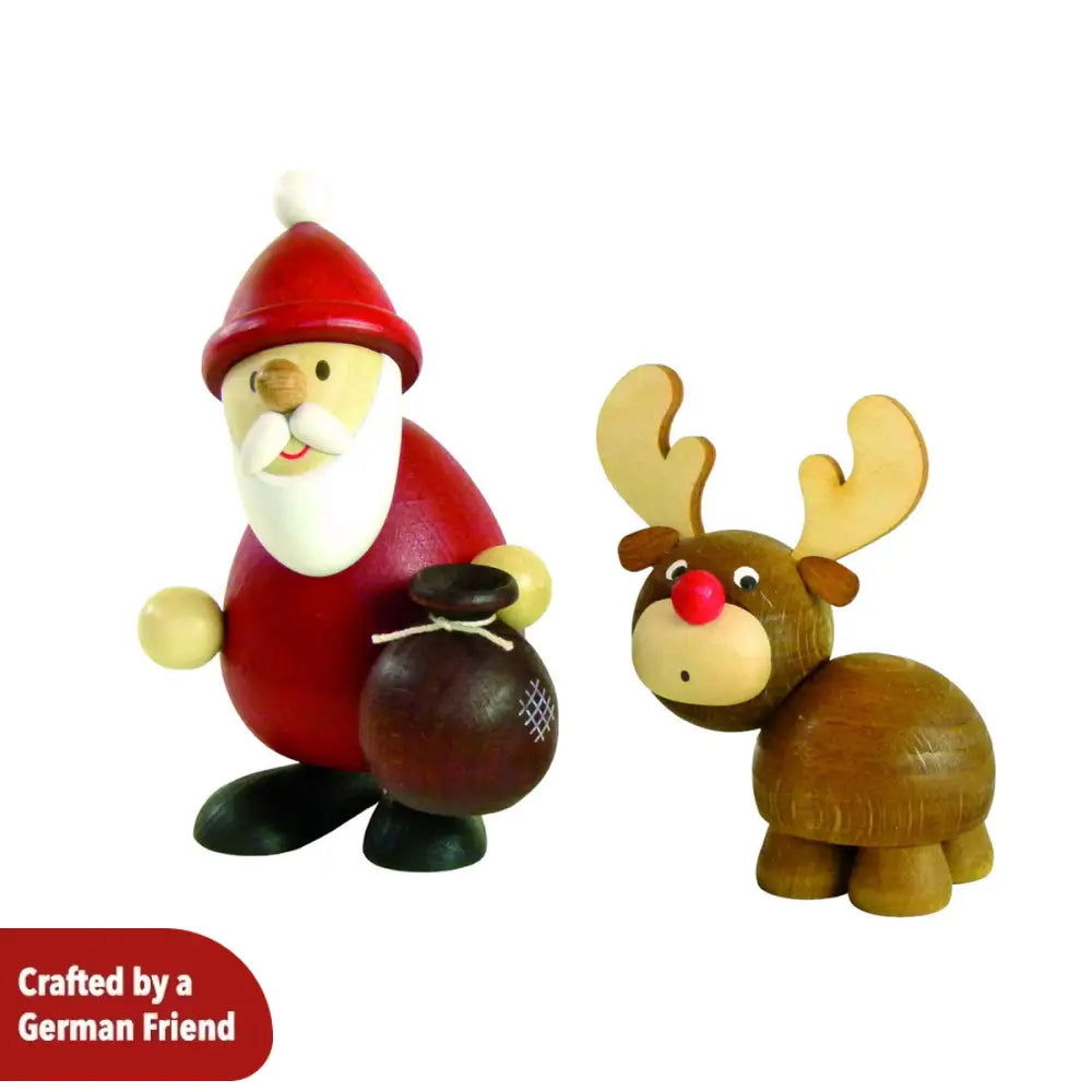 Santa Claus with Elk