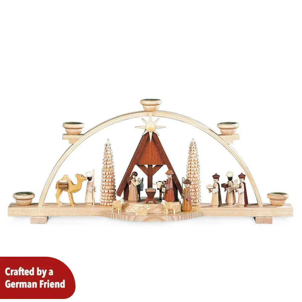 Schwibbogen Nativity Scene