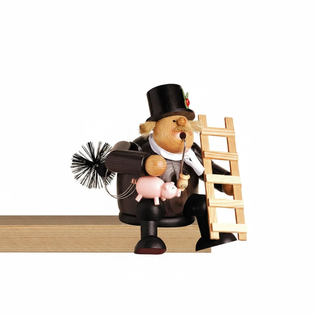 Smoker Chimney Sweep Sitting