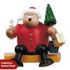 Smoker Chubby Santa Claus Sitting