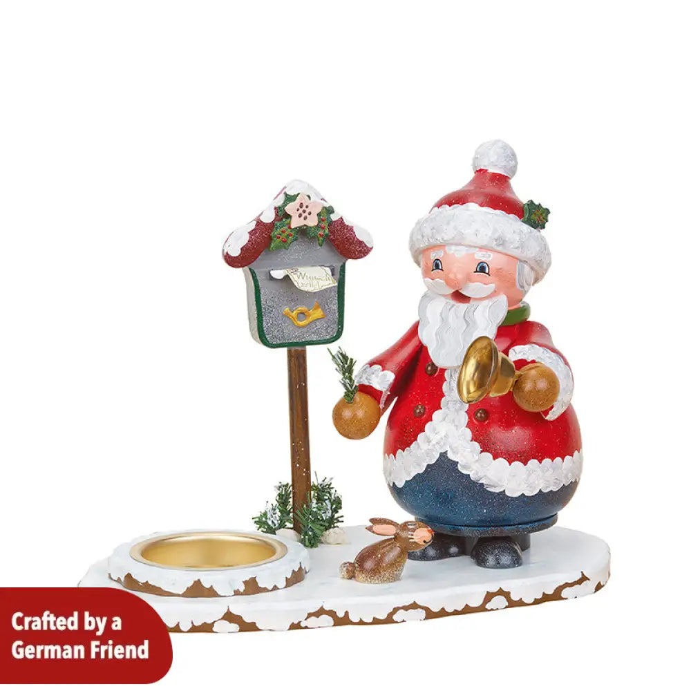 Smoker Gnome - Santa With Tea Light Holder