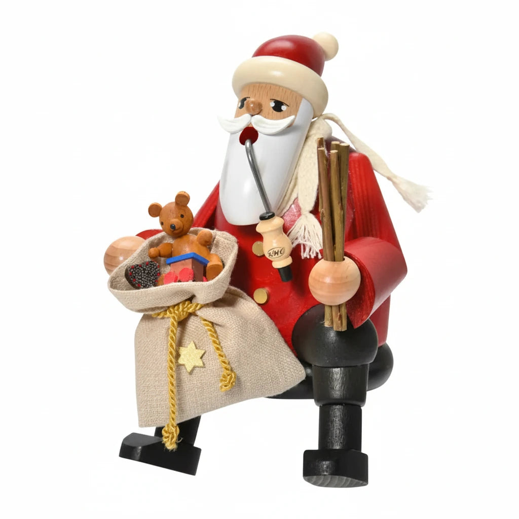 Smoker Santa Claus Shelf Sitter
