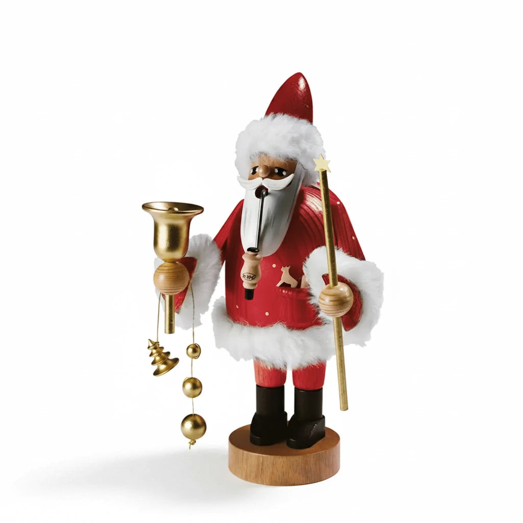 Smoker Santa Claus With Bell