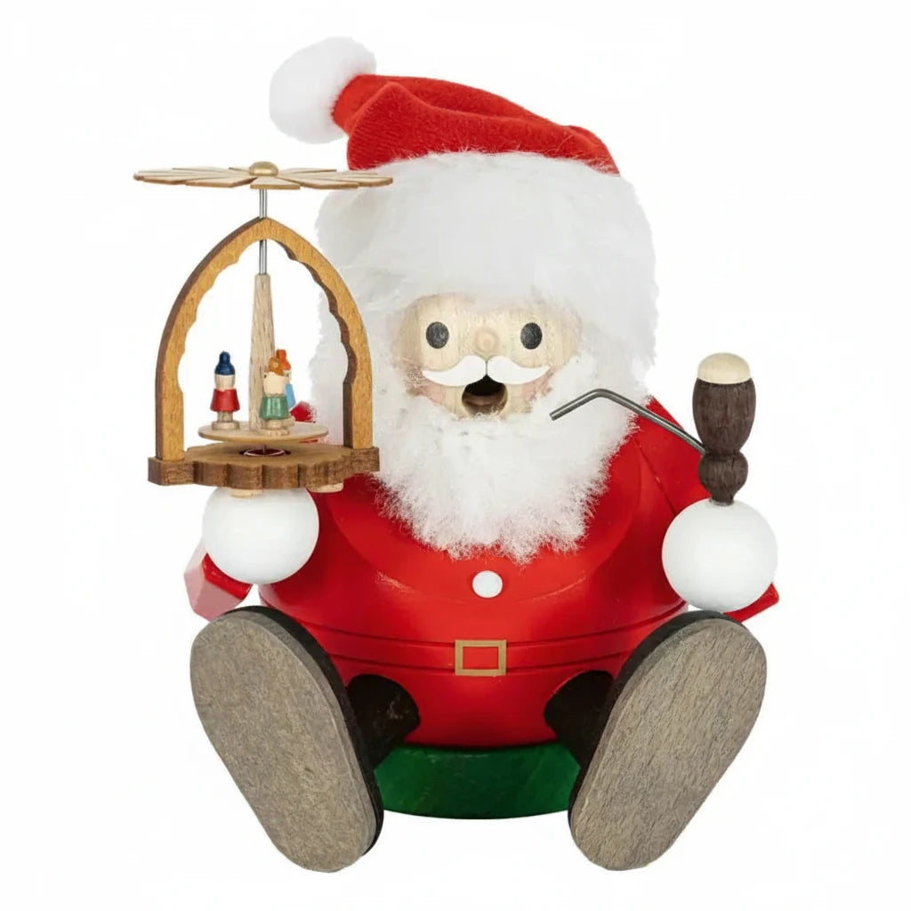 Smoker Santa with Pyramid – Official Steinbach Nutcracker® Shop Smoker Santa with Pyramid – Official Steinbach Nutcracker® Shop