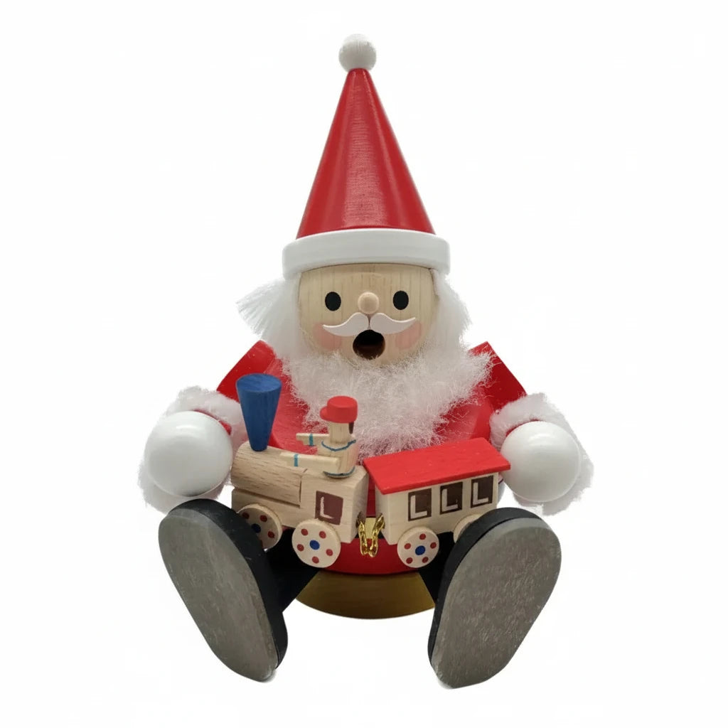 Smoker Santa with Train