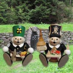 Smoker Seiffen Miner with Church