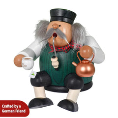 Smoker sitting Tea Time