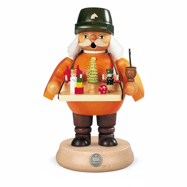 ハンドメイドの陶器人形　輸出用Ｓchmid 　 約30cm Smoker Toy Merchant medium – Official Steinbach Nutcracker® Shop