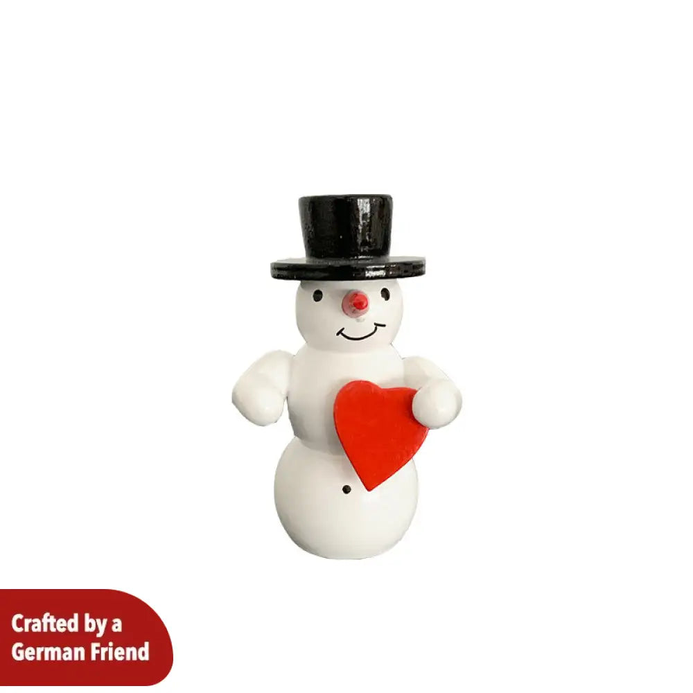 Snowman With Heart