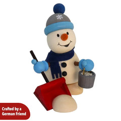 Snowman with Snow Shovel