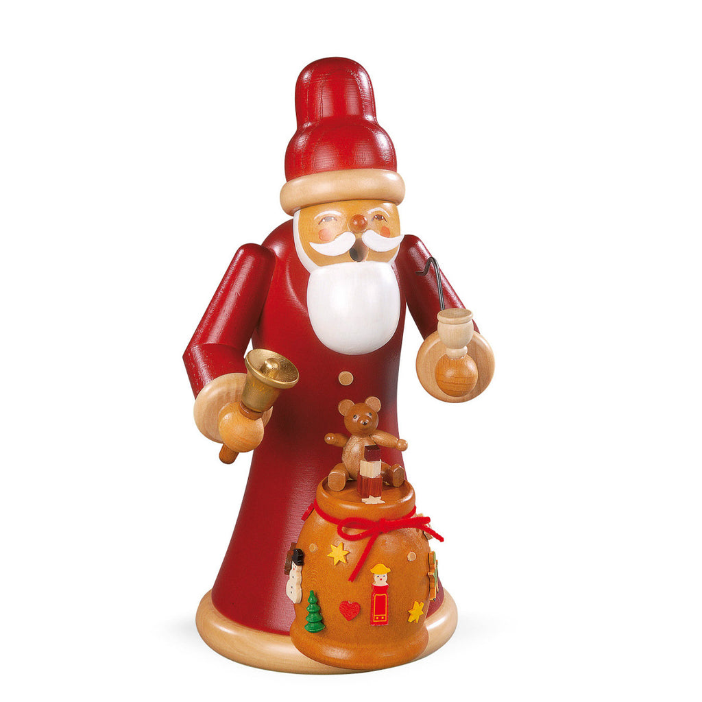 Santa Claus Smoker with Gift