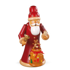 Santa Claus Smoker with Gift