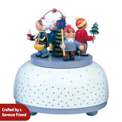Winter Children Music Box