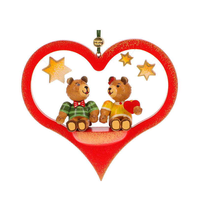 Ornament Teddy Paar