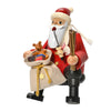 Smoker Santa Claus sitting