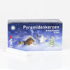 Pyramid candle white