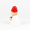 Clumsy Mini Valentine mit hölzerner Mütze und kleiner Bommel