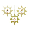 Angels in stars (Set of 6)