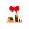 Ribbon Santa Claus Ornament - Toys